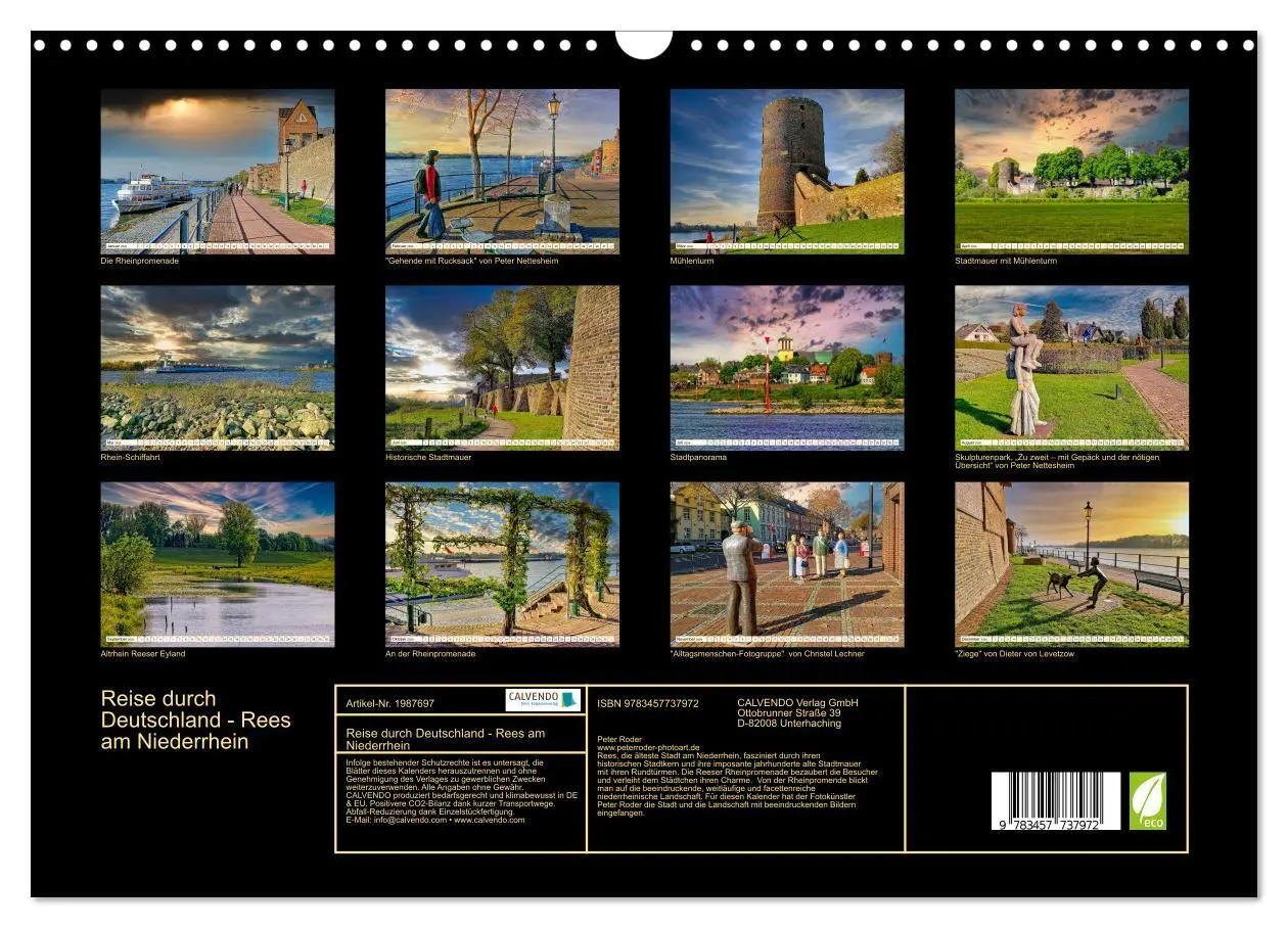 Bild: 9783457737972 | Reise durch Deutschland - Rees am Niederrhein (Wandkalender 2026...