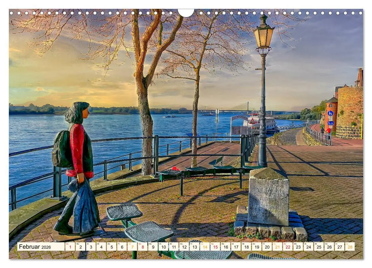 Bild: 9783457737972 | Reise durch Deutschland - Rees am Niederrhein (Wandkalender 2026...