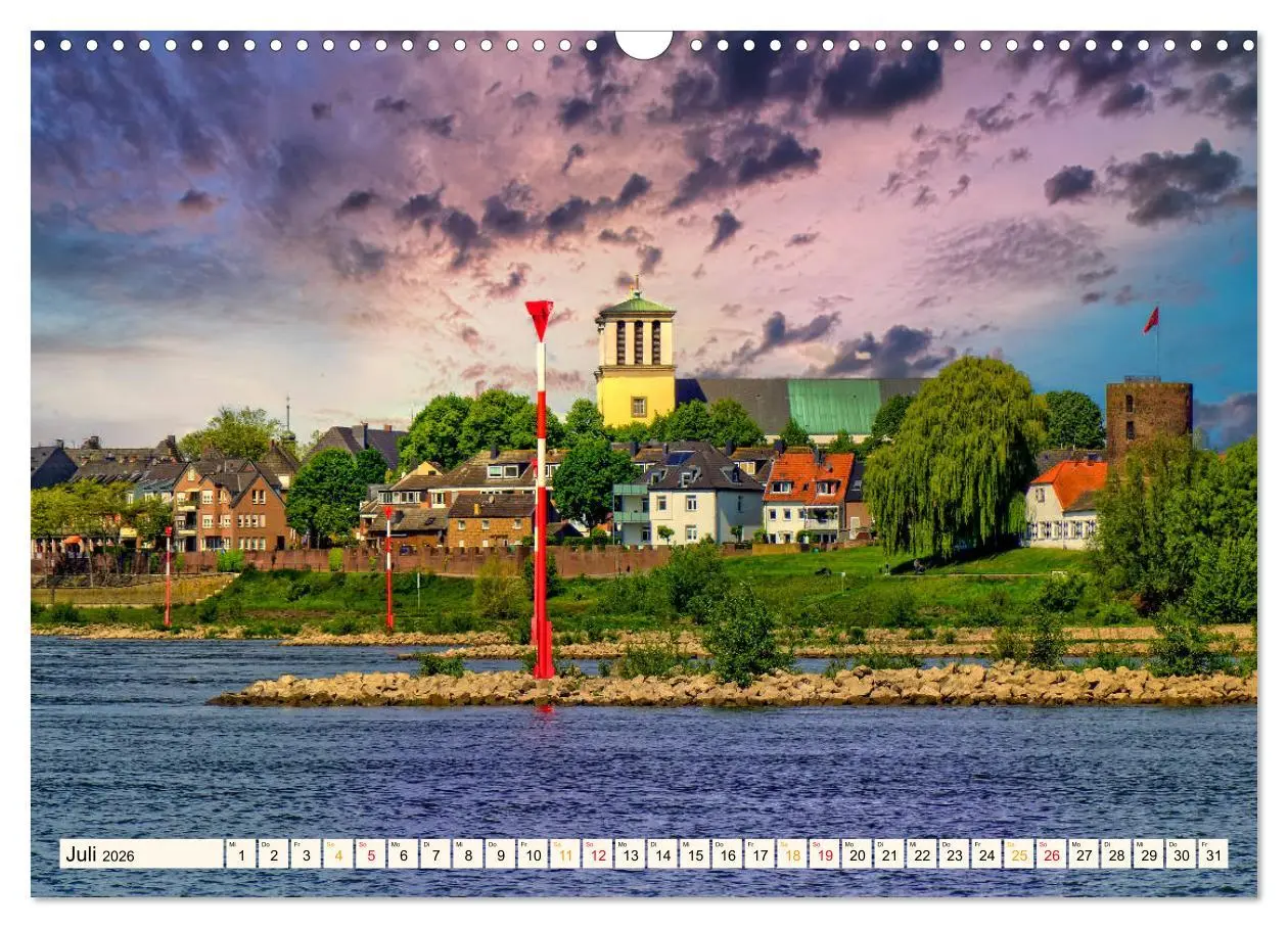 Bild: 9783457737972 | Reise durch Deutschland - Rees am Niederrhein (Wandkalender 2026...