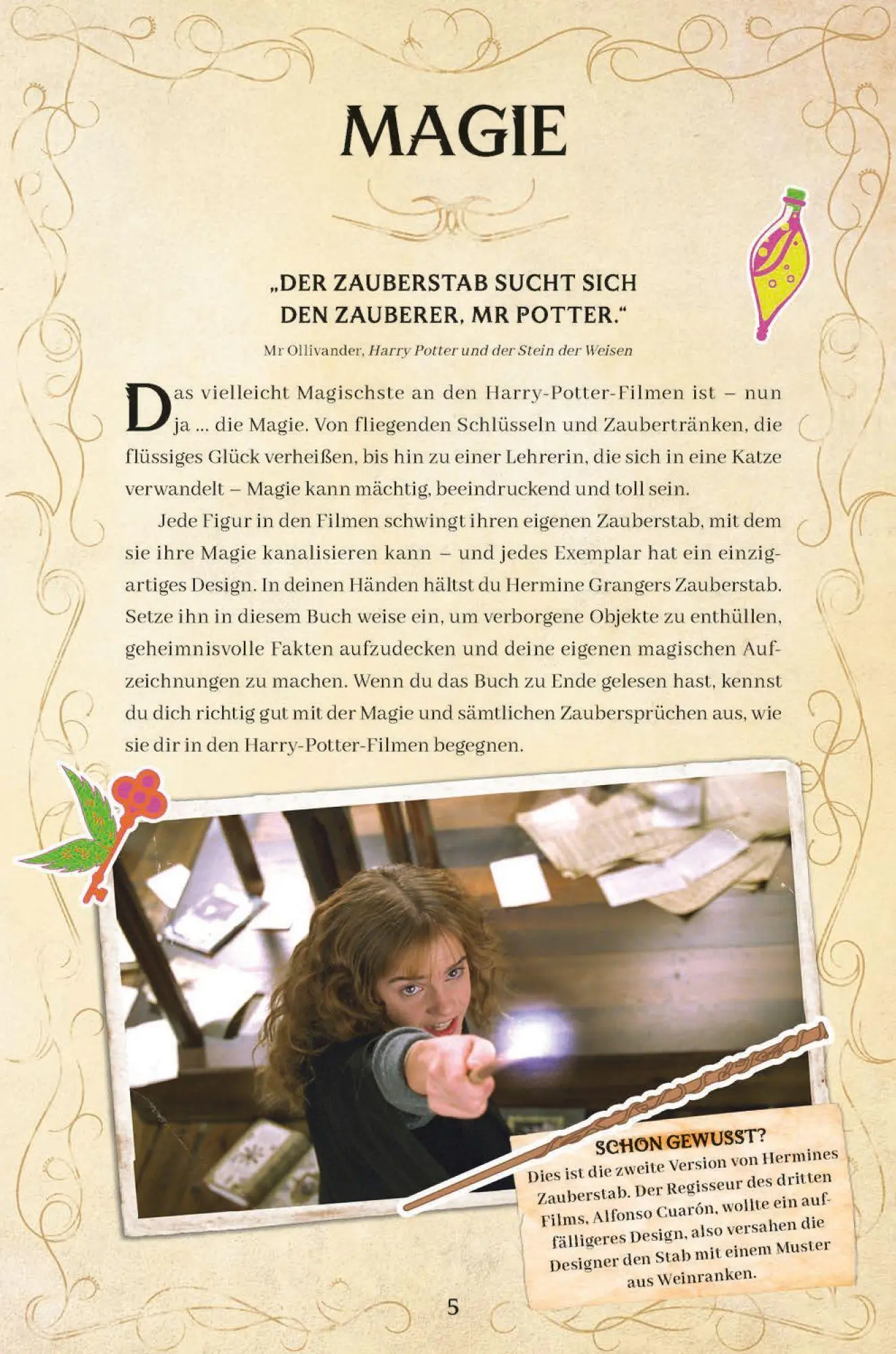Bild: 9783833247972 | Aus den Filmen zu Harry Potter: Zaubersprüche &amp; Zaubertränke | Spinner