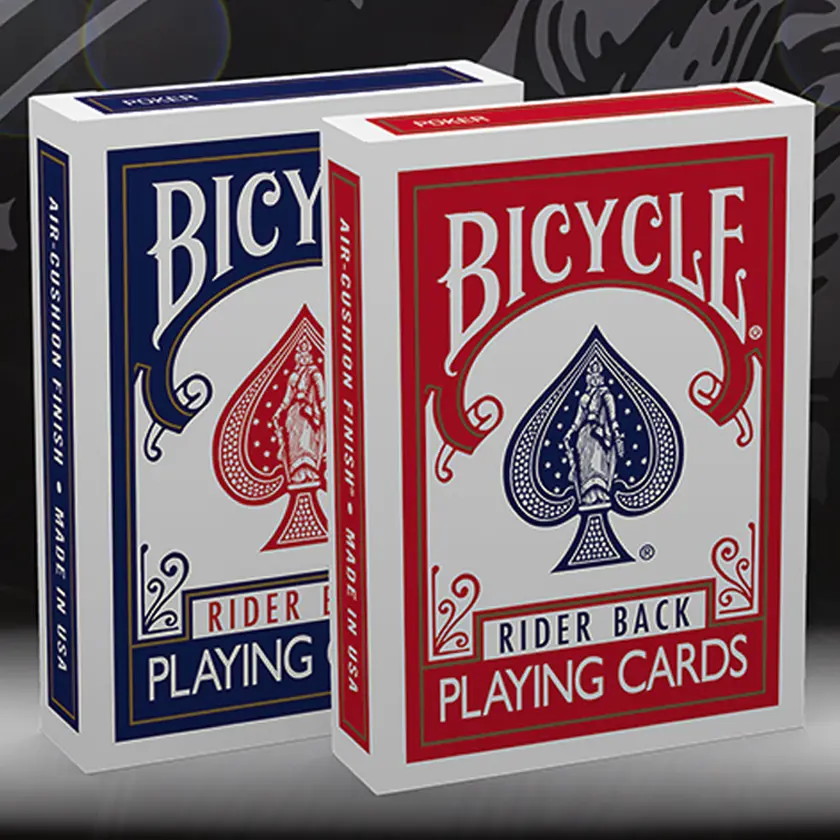 Cover: 73854008072 | Bicycle Rider Back in Rot oder Blau (807 Classic Tuck, (Designer...