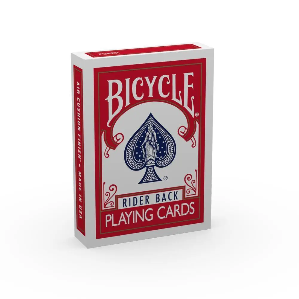 Bild: 73854008072 | Bicycle Rider Back in Rot oder Blau (807 Classic Tuck, (Designer...