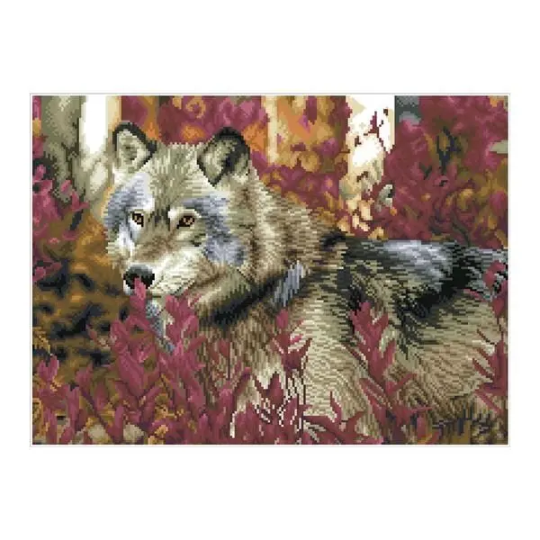 Bild: 4895225918072 | Diamond Dotz Wolf | Kit (Bastelset) | 2591807 | Deutsch | 2024