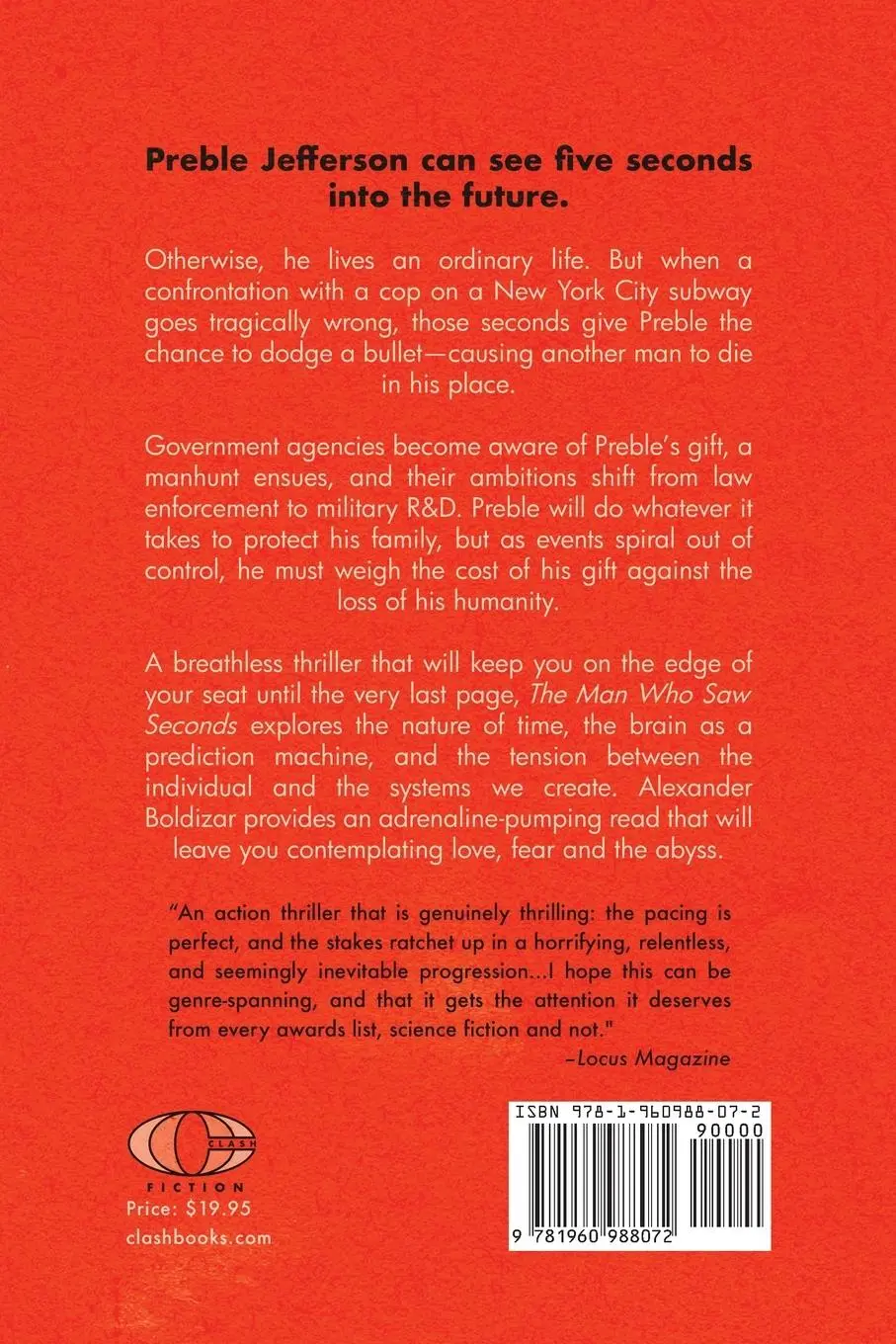Rückseite: 9781960988072 | The Man Who Saw Seconds | Alexander Boldizar | Taschenbuch | Englisch