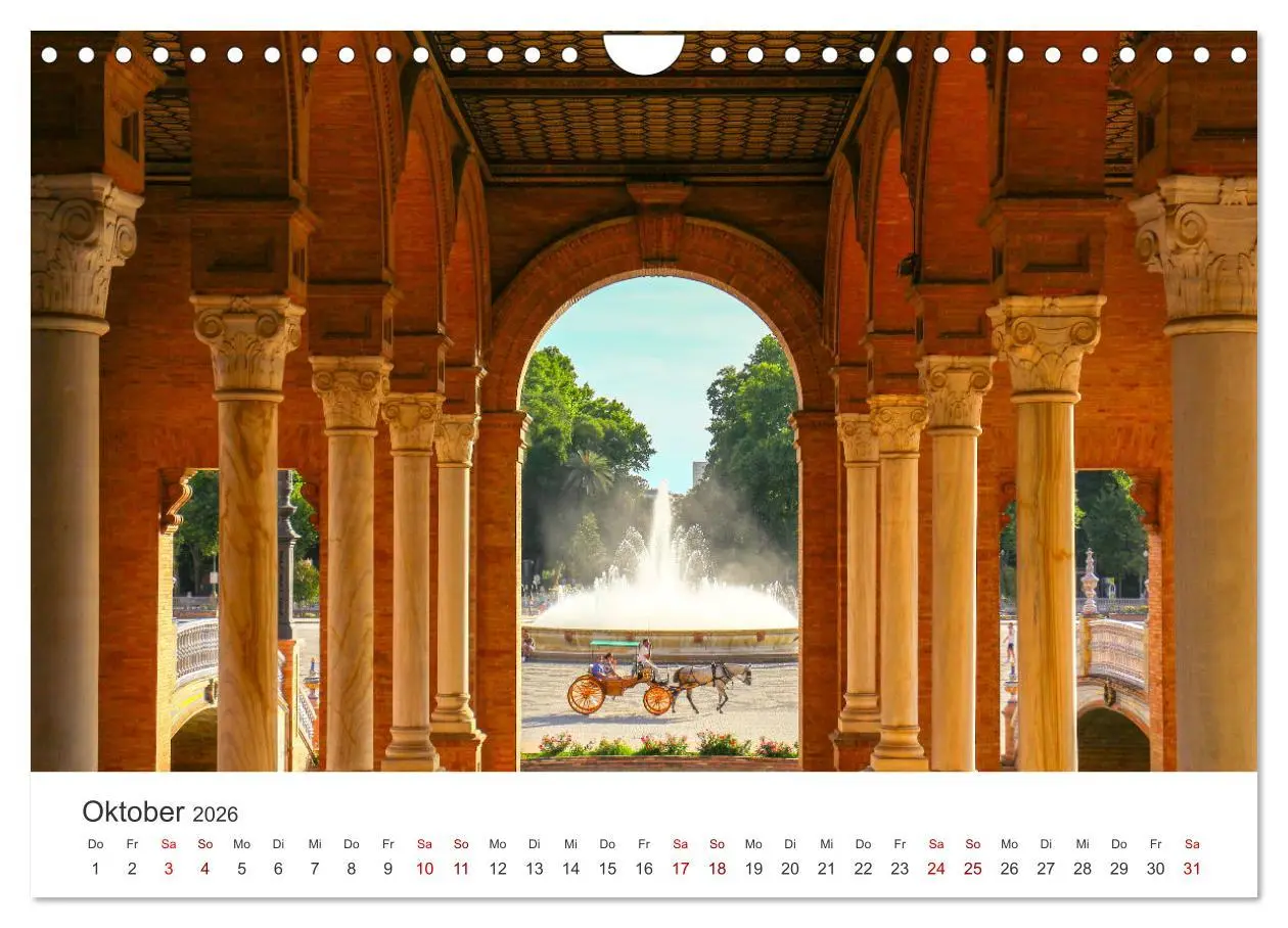 Bild: 9783457558072 | Sevilla - Atemberaubende Architektur (Wandkalender 2026 DIN A4...