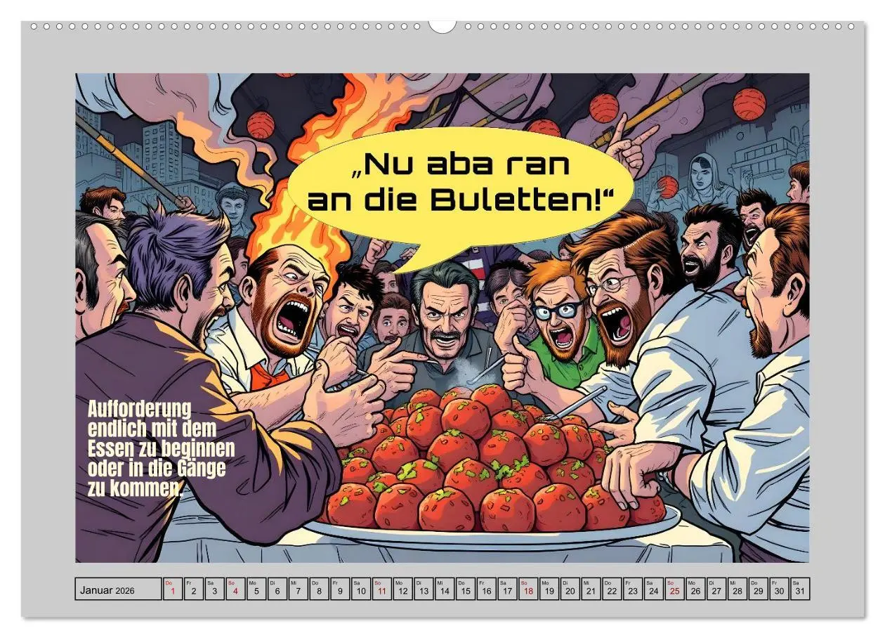Bild: 9783516648072 | Liebenswerte Berliner Mundart (Wandkalender 2026 DIN A2 quer),...