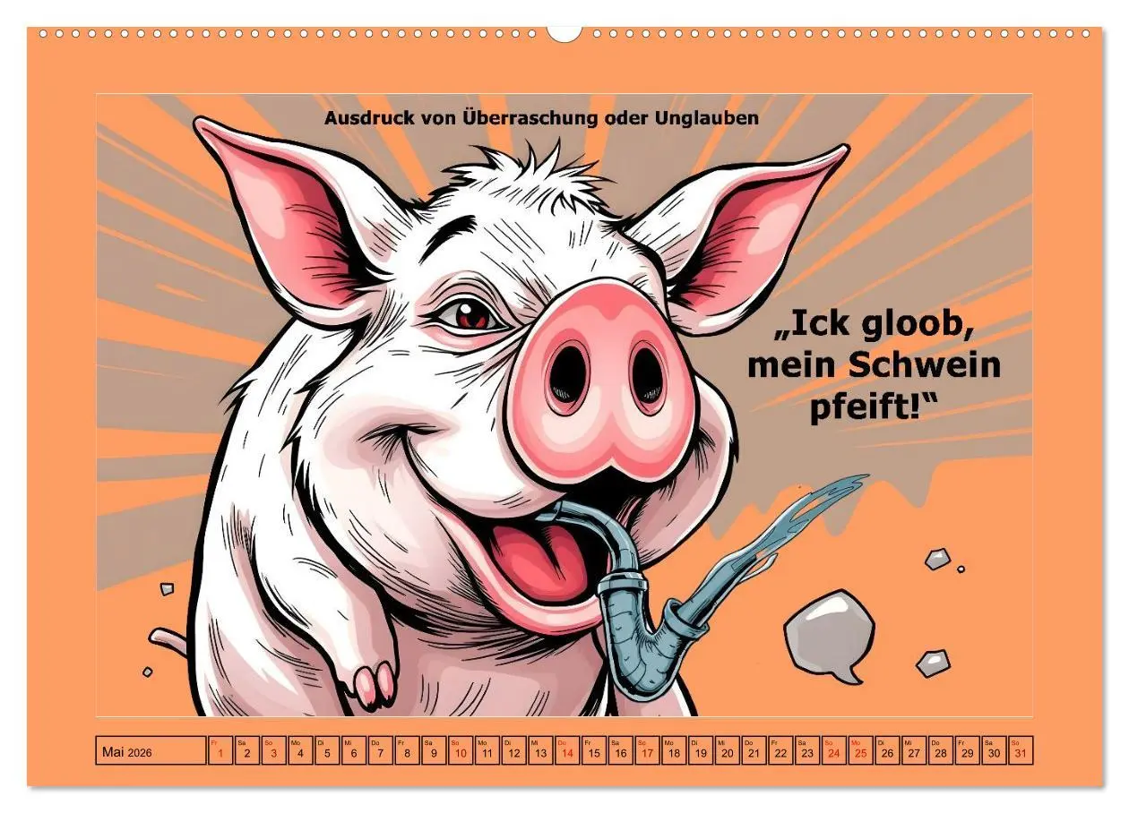 Bild: 9783516648072 | Liebenswerte Berliner Mundart (Wandkalender 2026 DIN A2 quer),...