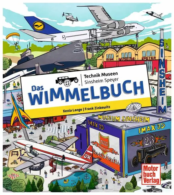 Cover: 9783613048072 | Das Wimmelbuch Technik Museen Sinsheim Speyer | Zinkewitz (u. a.)