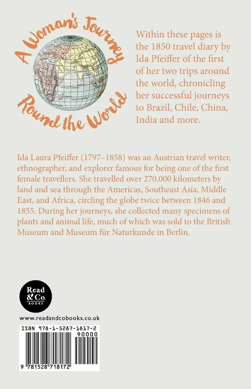 Rückseite: 9781528718172 | A Woman's Journey Round the World | Ida Pfeiffer | Taschenbuch | 2020
