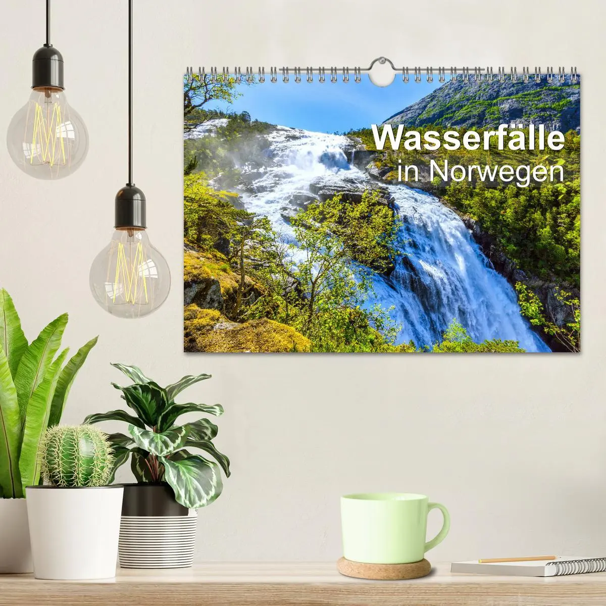 Bild: 9783457928172 | Wasserfälle in Norwegen (Wandkalender 2026 DIN A4 quer), CALVENDO...