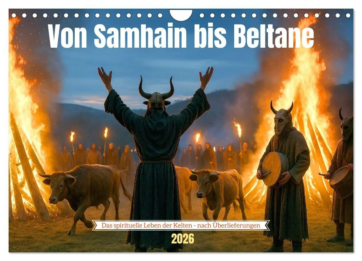 Cover: 9783516708172 | Von Samhain bis Beltane (Wandkalender 2026 DIN A4 quer), CALVENDO...