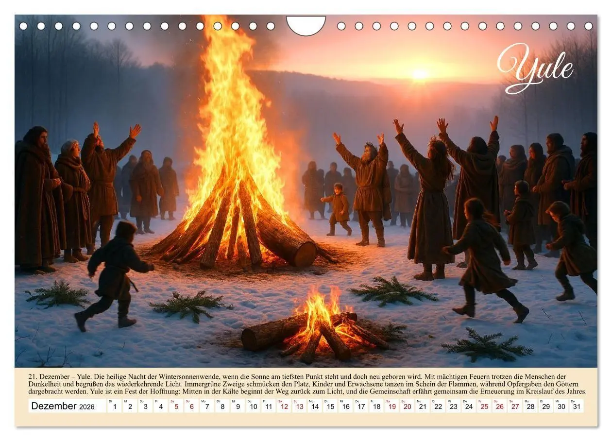 Bild: 9783516708172 | Von Samhain bis Beltane (Wandkalender 2026 DIN A4 quer), CALVENDO...