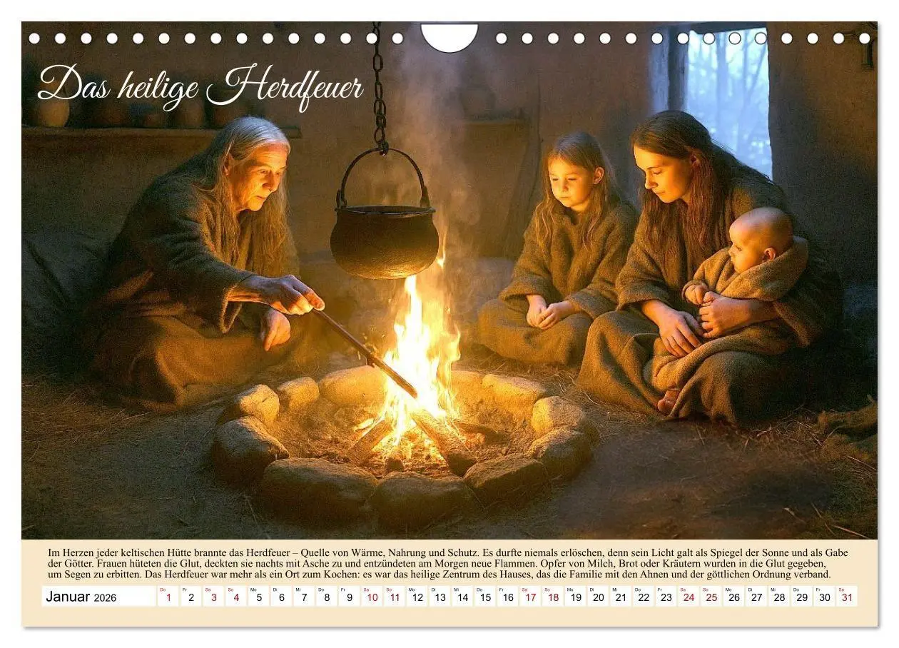 Bild: 9783516708172 | Von Samhain bis Beltane (Wandkalender 2026 DIN A4 quer), CALVENDO...