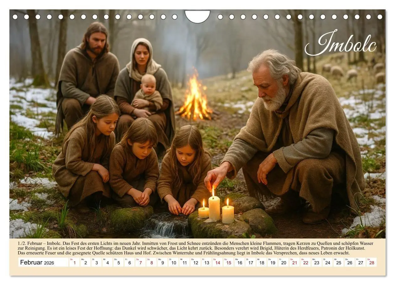 Bild: 9783516708172 | Von Samhain bis Beltane (Wandkalender 2026 DIN A4 quer), CALVENDO...