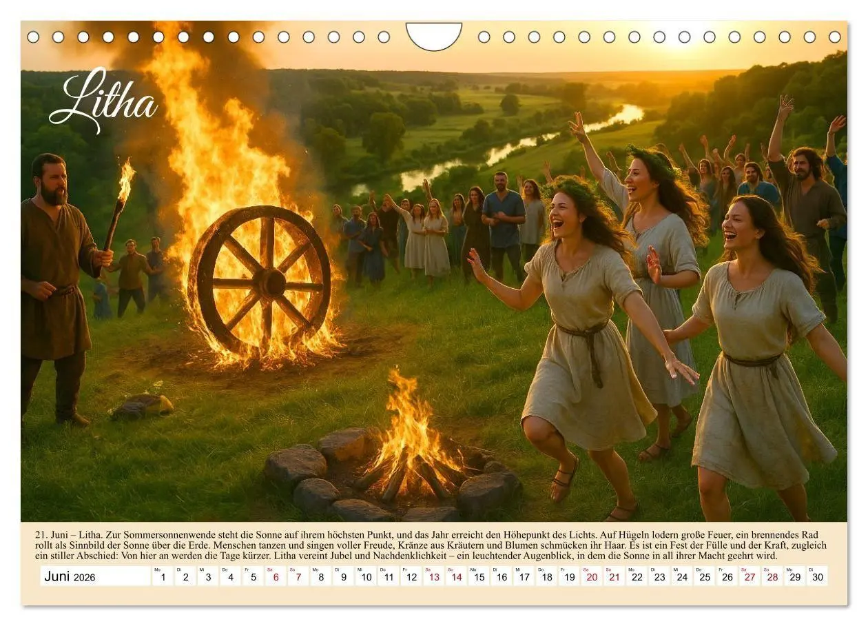Bild: 9783516708172 | Von Samhain bis Beltane (Wandkalender 2026 DIN A4 quer), CALVENDO...