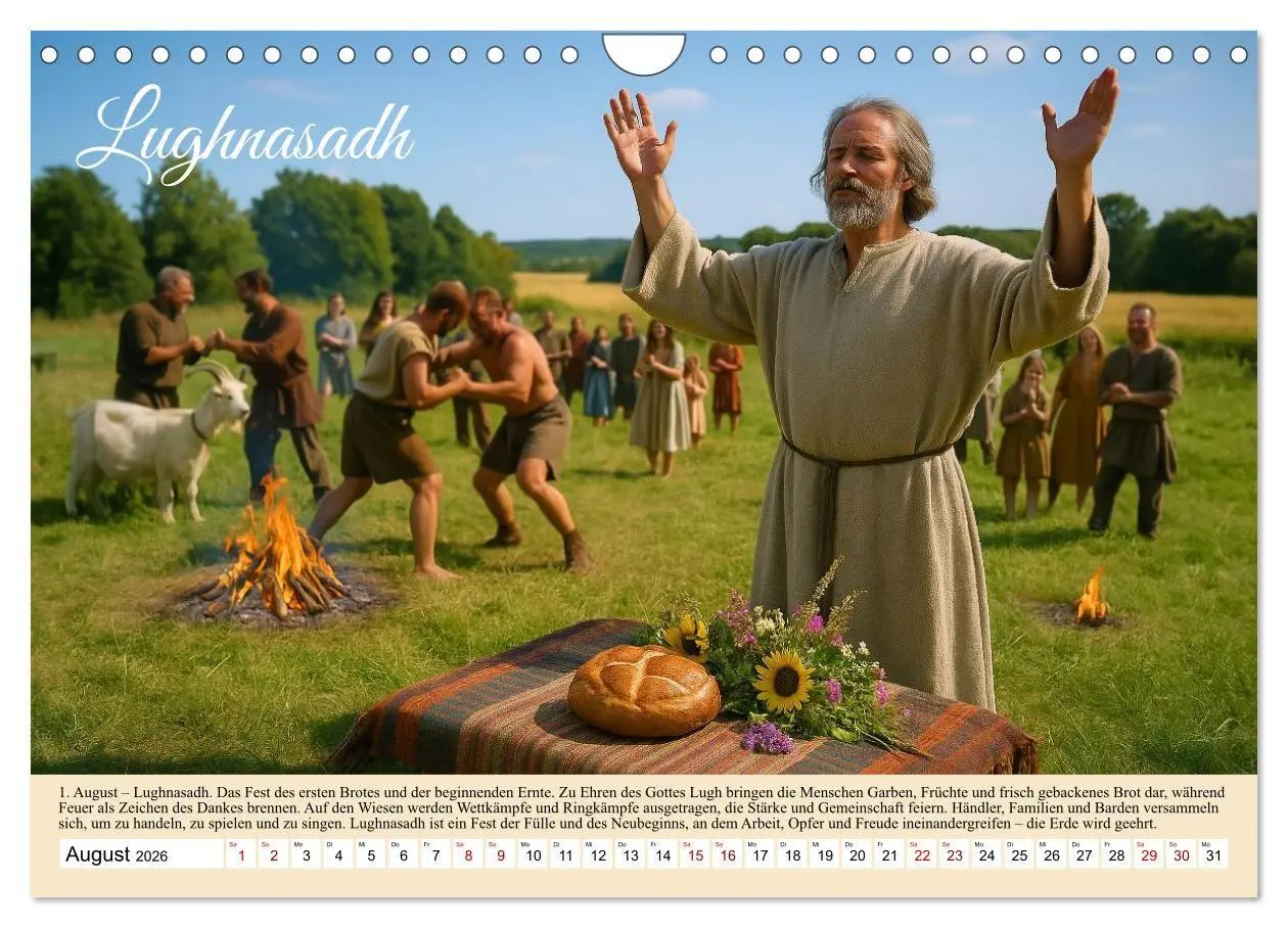 Bild: 9783516708172 | Von Samhain bis Beltane (Wandkalender 2026 DIN A4 quer), CALVENDO...
