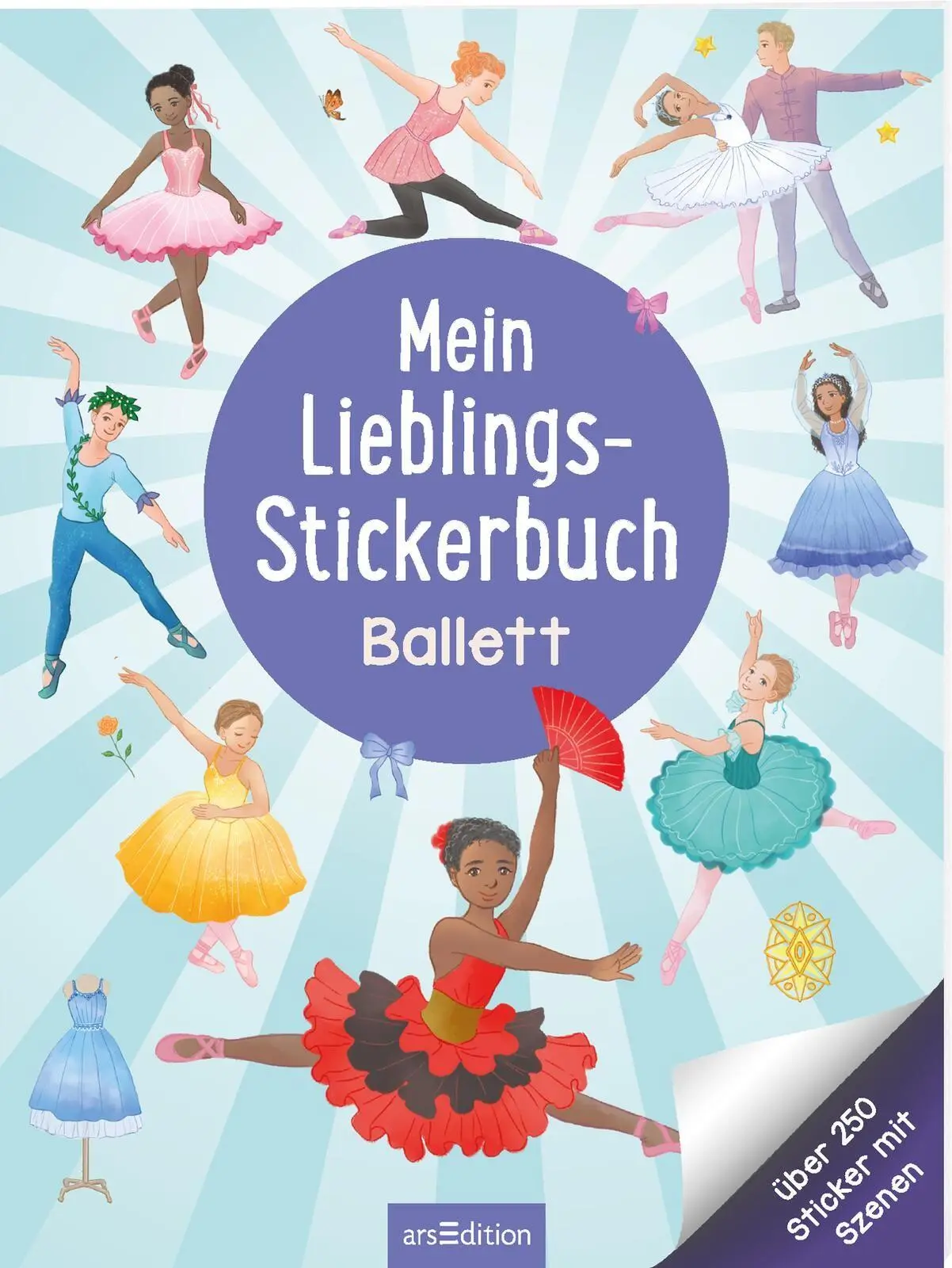 Cover: 9783845868172 | Mein Lieblings-Stickerbuch - Ballett | Über 250 Sticker mit Szenen