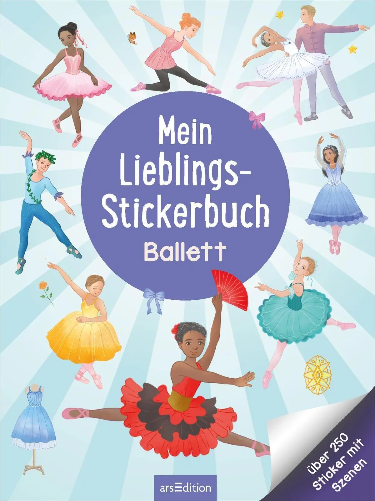 Bild: 9783845868172 | Mein Lieblings-Stickerbuch - Ballett | Über 250 Sticker mit Szenen