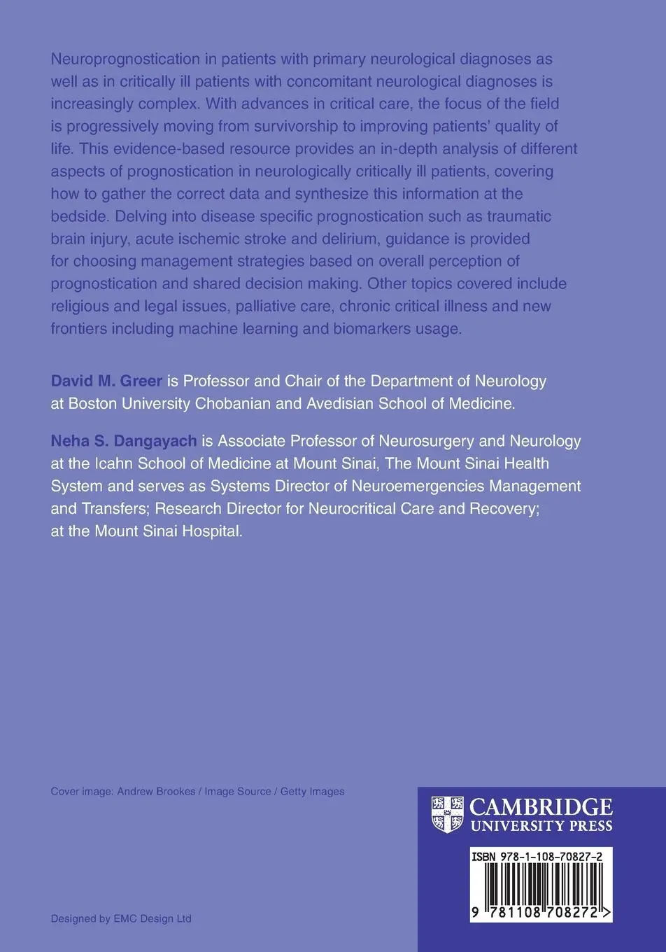 Rückseite: 9781108708272 | Neuroprognostication in Critical Care | David M. Greer (u. a.) | Buch