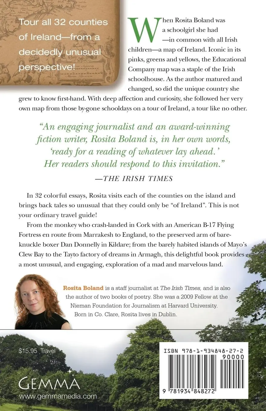 Rückseite: 9781934848272 | A Secret Map of Ireland | Rosita Boland | Taschenbuch | Englisch