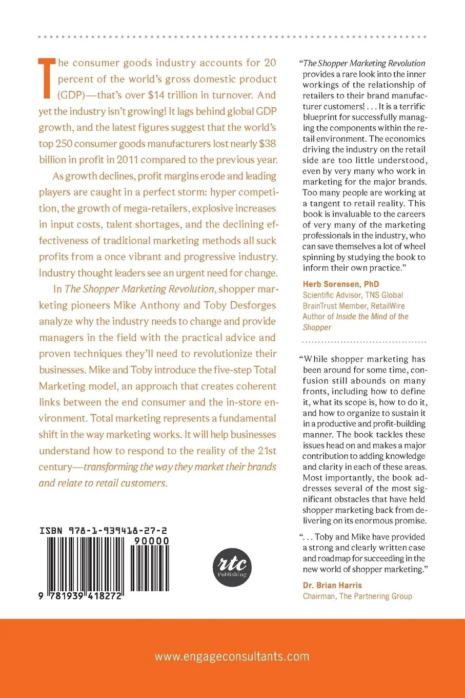 Rückseite: 9781939418272 | The Shopper Marketing Revolution | Mike Anthony (u. a.) | Taschenbuch