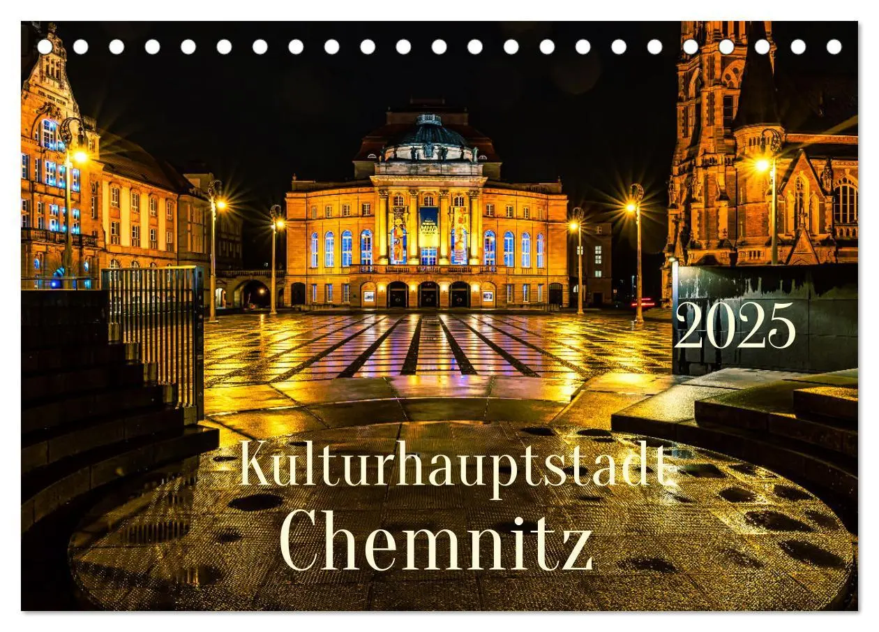 Cover: 9783383978272 | Kulturhauptstadt Chemnitz (Tischkalender 2025 DIN A5 quer),...