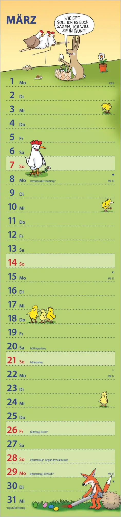 Bild: 4069095018372 | Notizkalender HUMOR 2027 | Neumann Verlage GmbH &amp; Co KG | Kalender