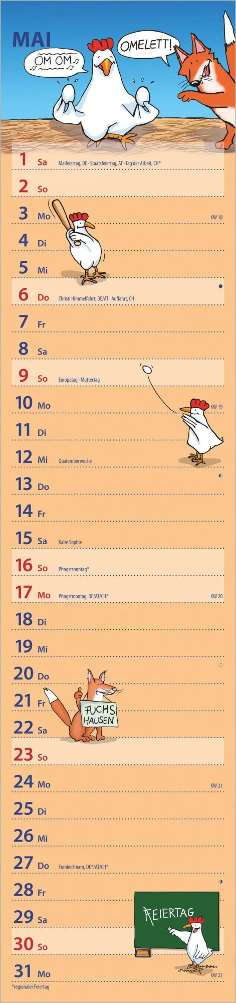 Bild: 4069095018372 | Notizkalender HUMOR 2027 | Neumann Verlage GmbH &amp; Co KG | Kalender
