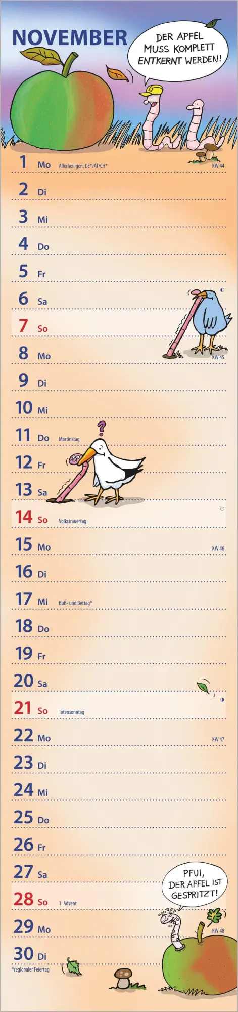Bild: 4069095018372 | Notizkalender HUMOR 2027 | Neumann Verlage GmbH &amp; Co KG | Kalender