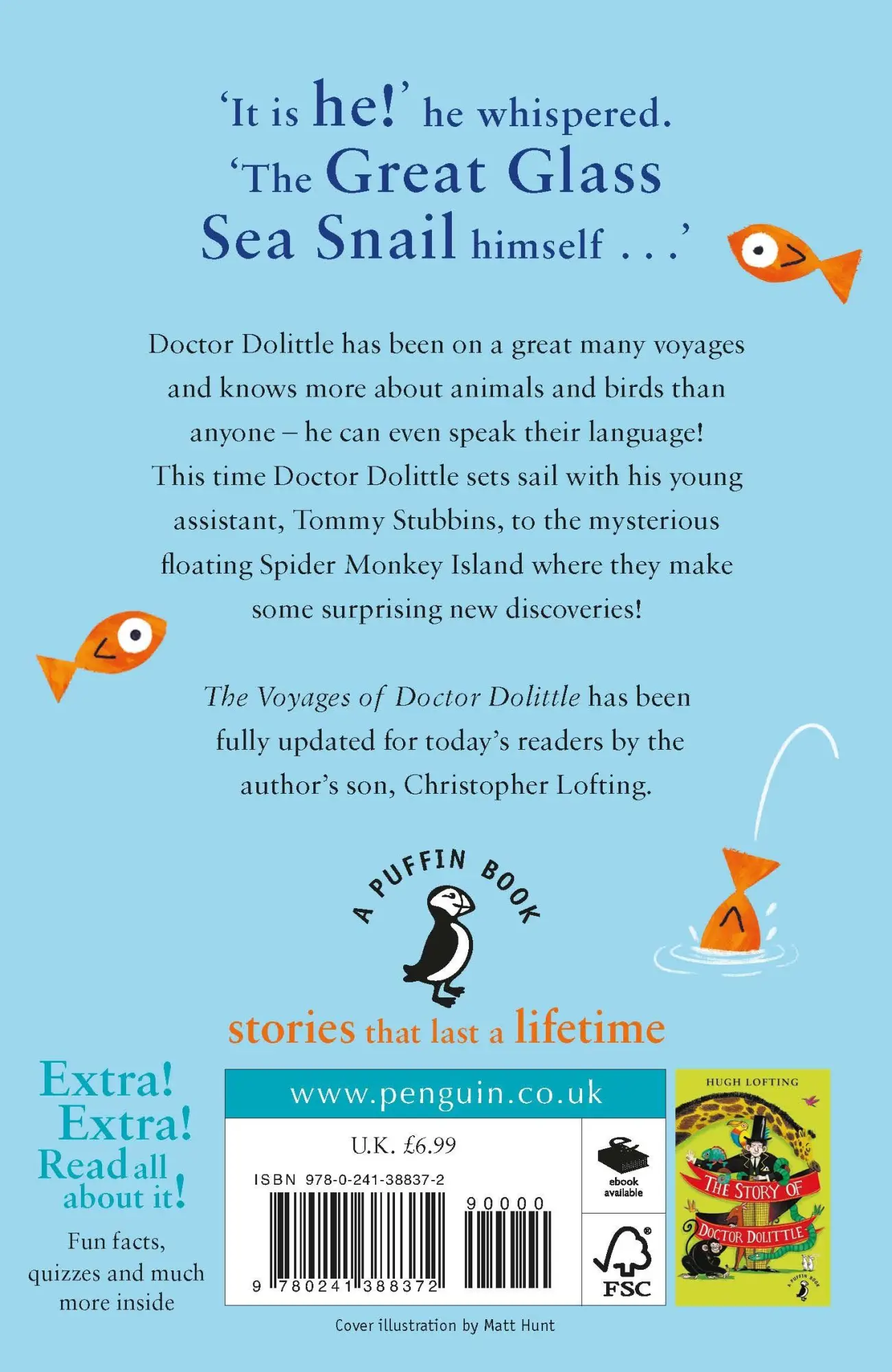 Rückseite: 9780241388372 | The Voyages of Doctor Dolittle | Hugh Lofting | Taschenbuch | Englisch