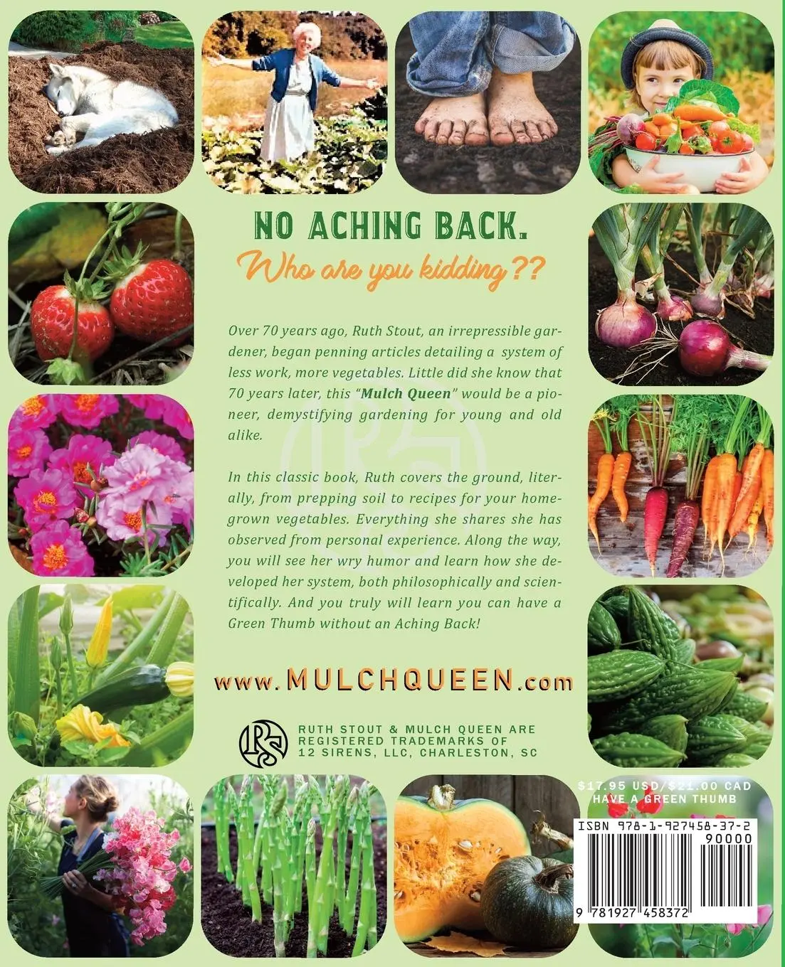 Rückseite: 9781927458372 | How to Have a Green Thumb Without an Aching Back | Ruth Stout | Buch