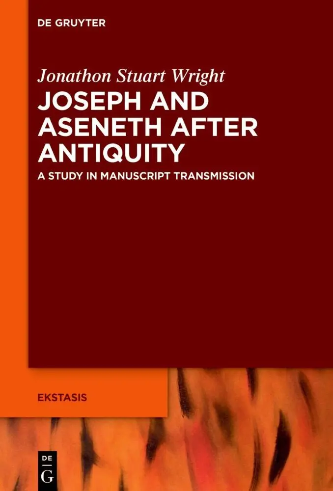 Cover: 9783111228372 | Joseph and Aseneth After Antiquity | Jonathon Stuart Wright | Buch