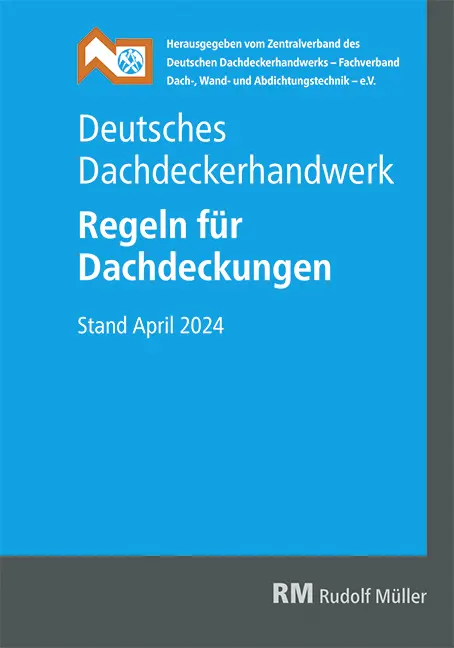 Cover: 9783481048372 | Deutsches Dachdeckerhandwerk Regeln für Dachdeckungen | Dach- | Buch