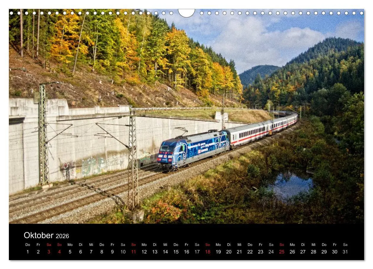 Bild: 9783516168372 | Unterwegs am Bahndamm (Wandkalender 2026 DIN A3 quer), CALVENDO...