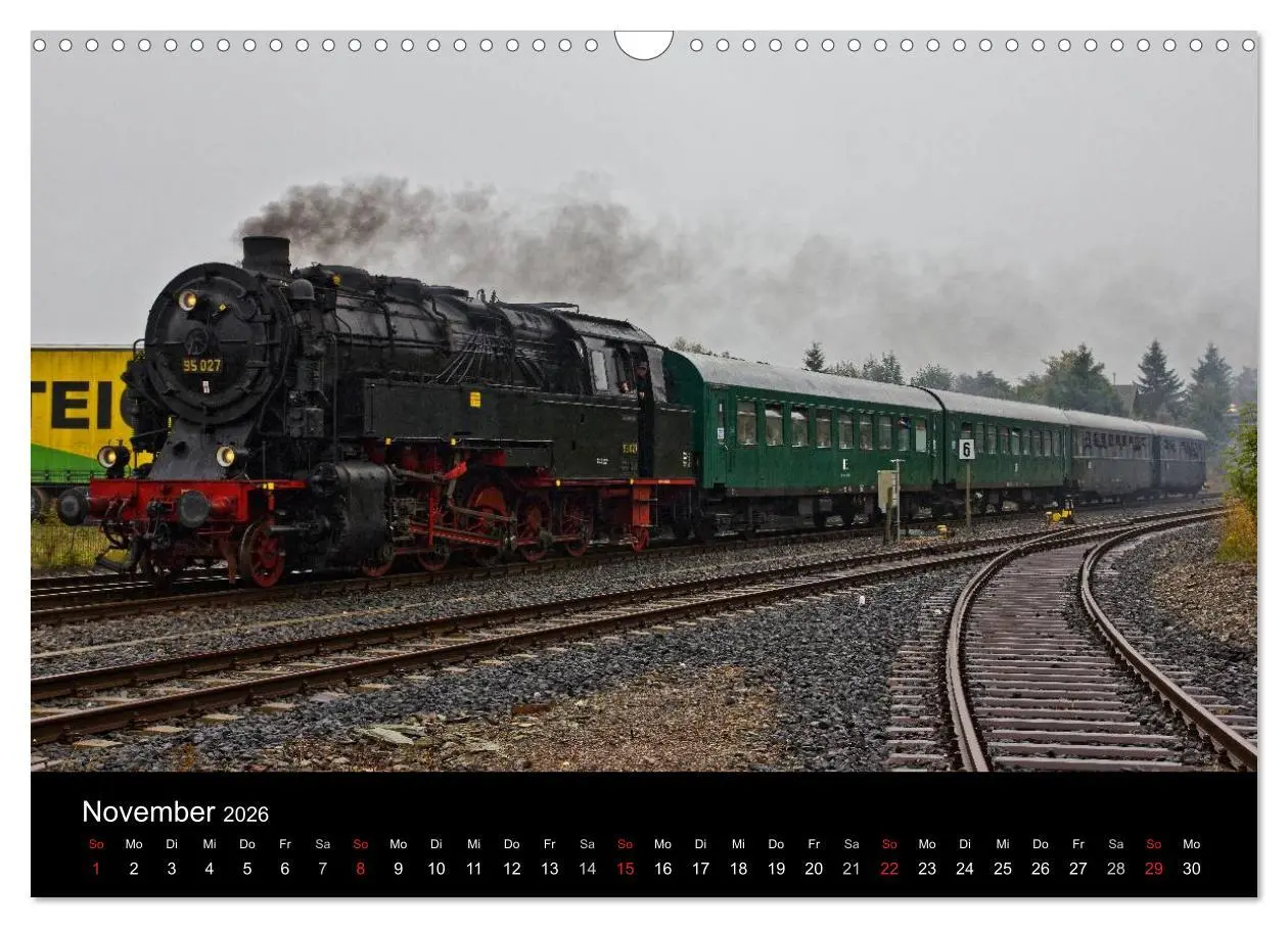 Bild: 9783516168372 | Unterwegs am Bahndamm (Wandkalender 2026 DIN A3 quer), CALVENDO...