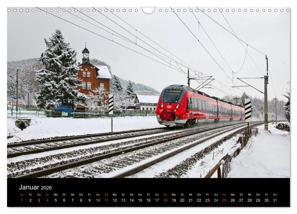 Bild: 9783516168372 | Unterwegs am Bahndamm (Wandkalender 2026 DIN A3 quer), CALVENDO...
