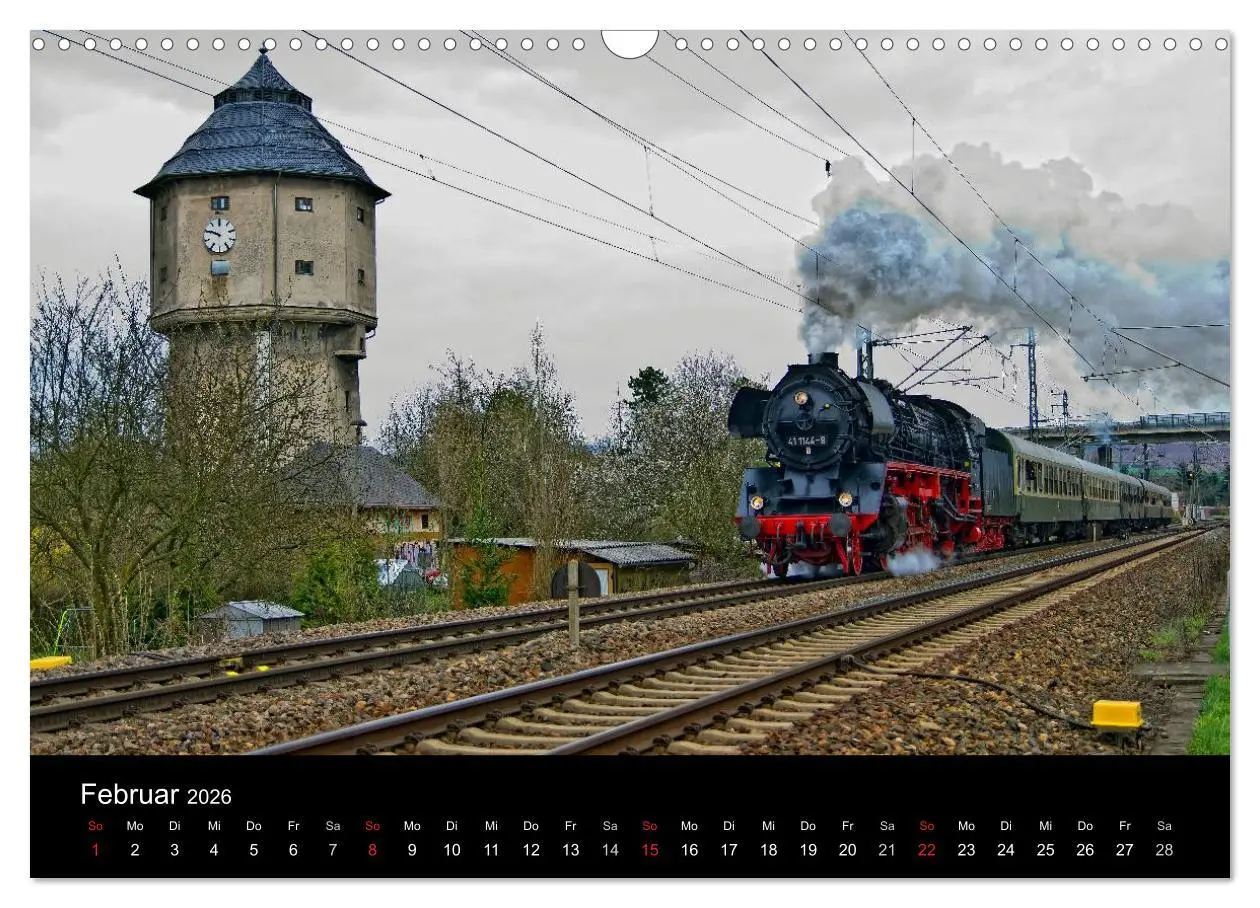 Bild: 9783516168372 | Unterwegs am Bahndamm (Wandkalender 2026 DIN A3 quer), CALVENDO...