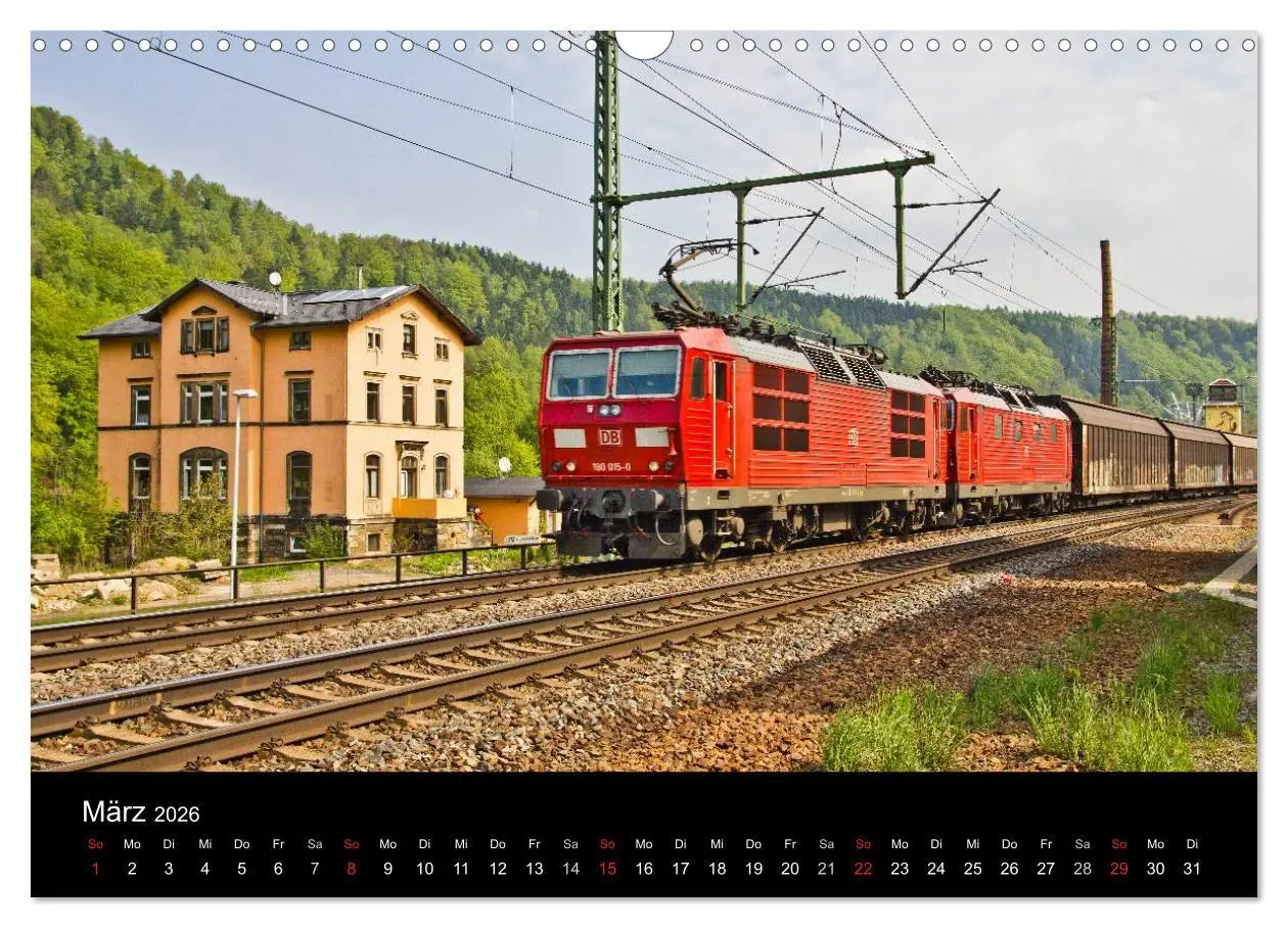 Bild: 9783516168372 | Unterwegs am Bahndamm (Wandkalender 2026 DIN A3 quer), CALVENDO...