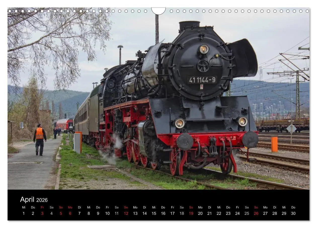 Bild: 9783516168372 | Unterwegs am Bahndamm (Wandkalender 2026 DIN A3 quer), CALVENDO...