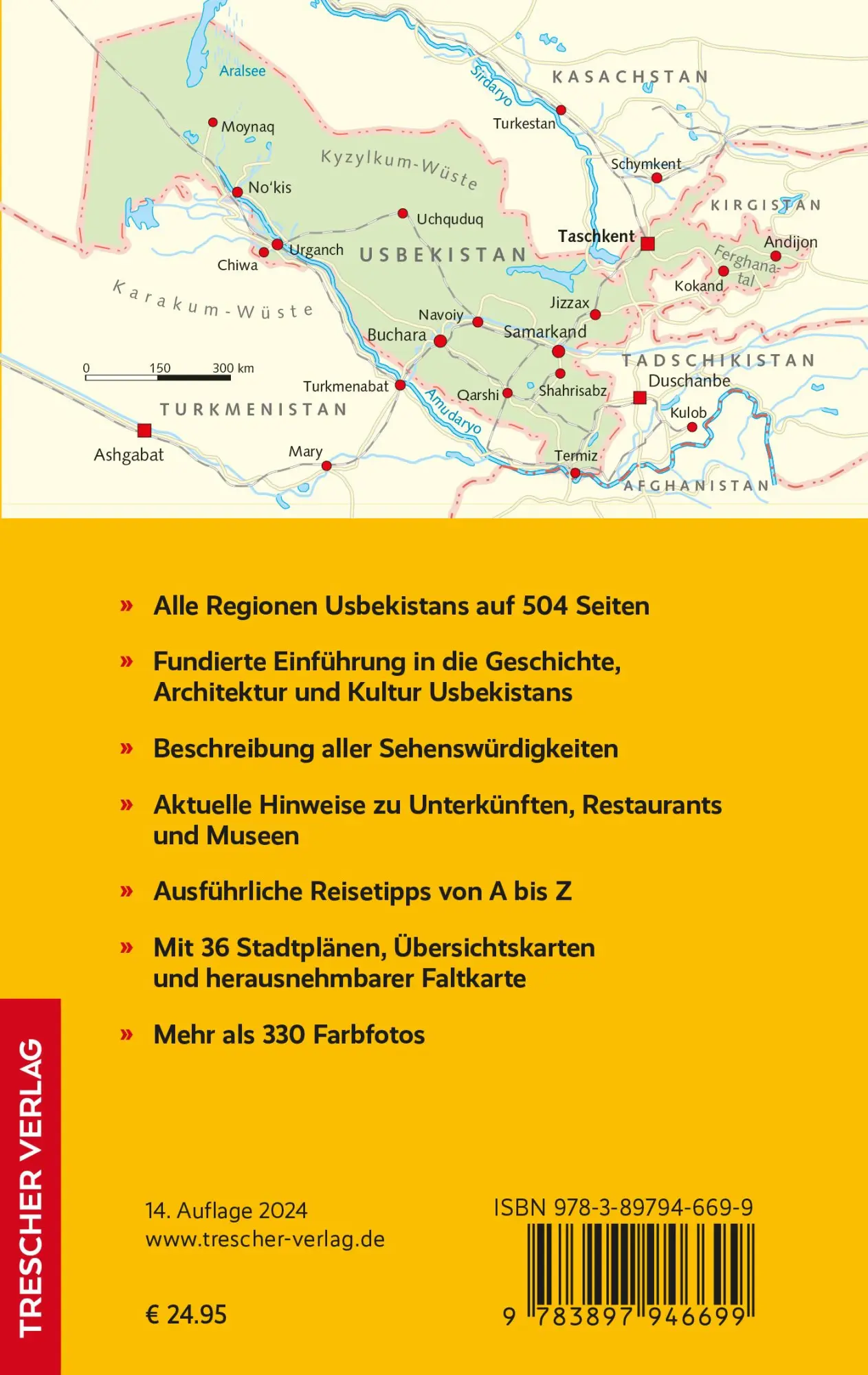 Rückseite: 9783897948372 | TRESCHER Reiseführer Usbekistan | Bodo Thöns (u. a.) | Taschenbuch