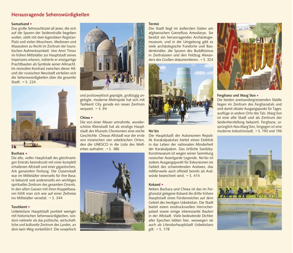 Bild: 9783897948372 | TRESCHER Reiseführer Usbekistan | Bodo Thöns (u. a.) | Taschenbuch