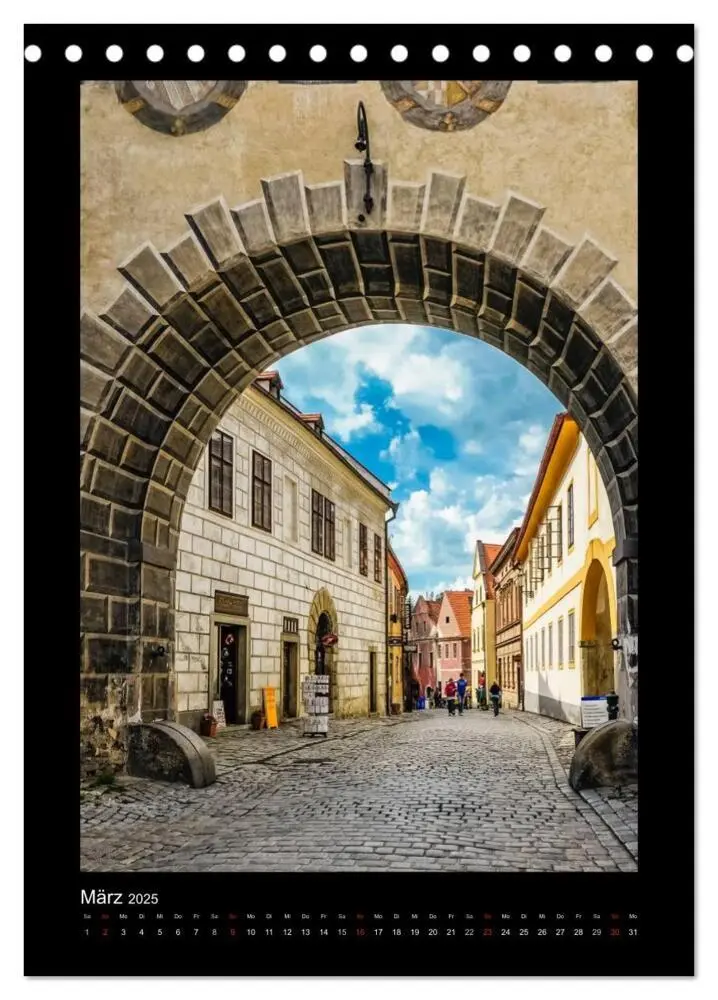 Bild: 9783457068472 | Cesky Krumlov Krumau (Tischkalender 2025 DIN A5 hoch), CALVENDO...