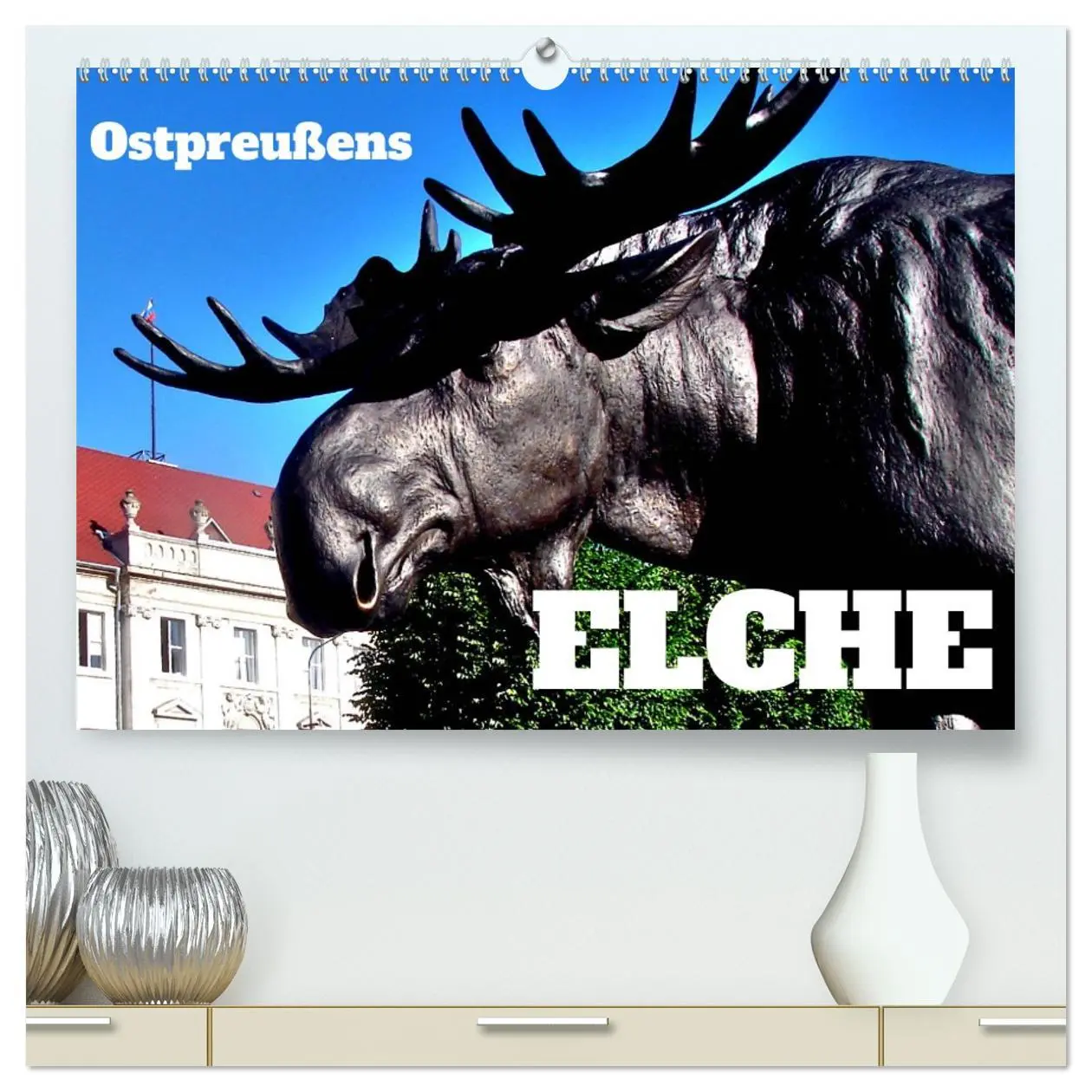 Cover: 9783457448472 | Ostpreußens Elche (hochwertiger Premium Wandkalender 2026 DIN A2...