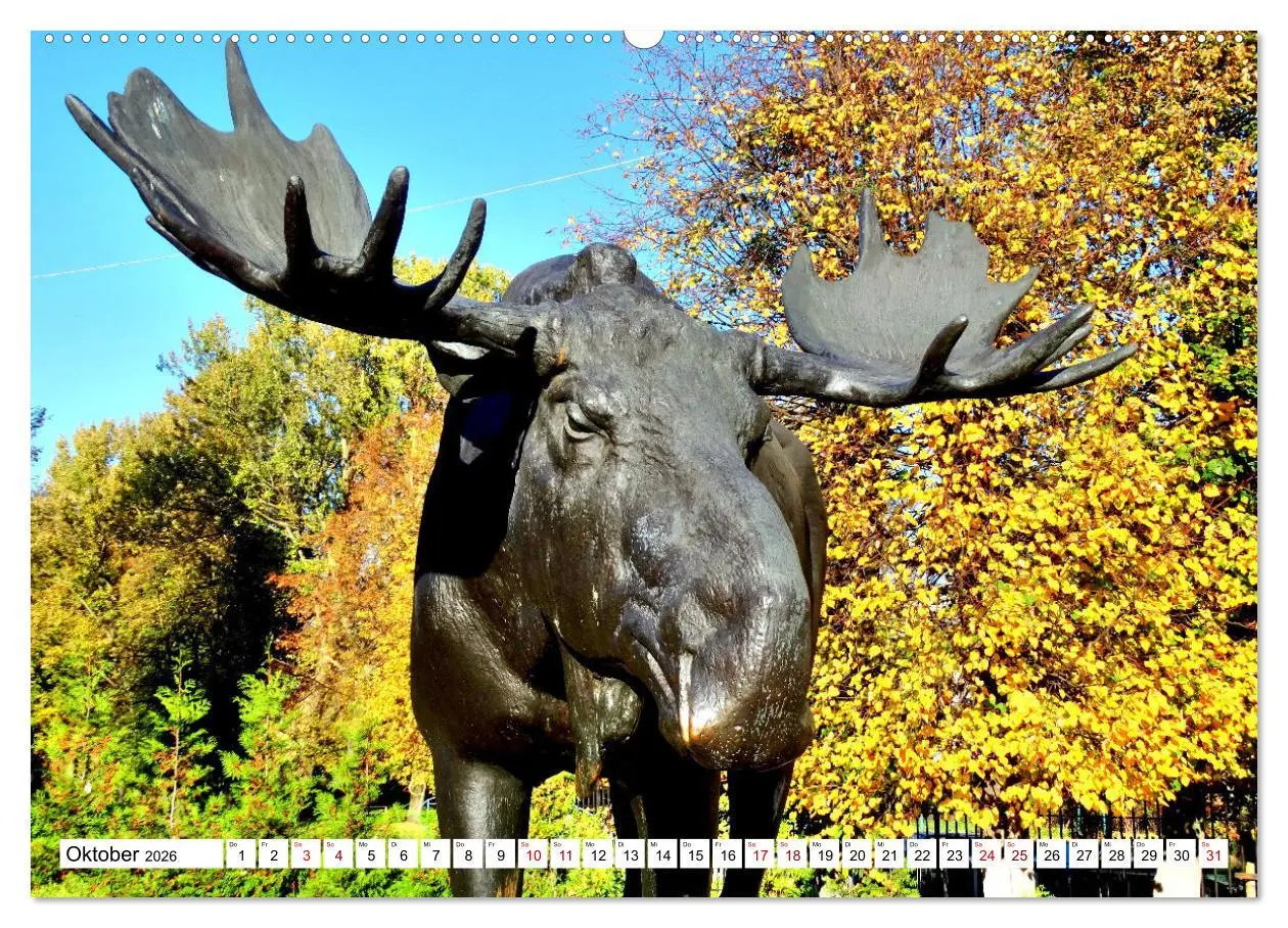 Bild: 9783457448472 | Ostpreußens Elche (hochwertiger Premium Wandkalender 2026 DIN A2...