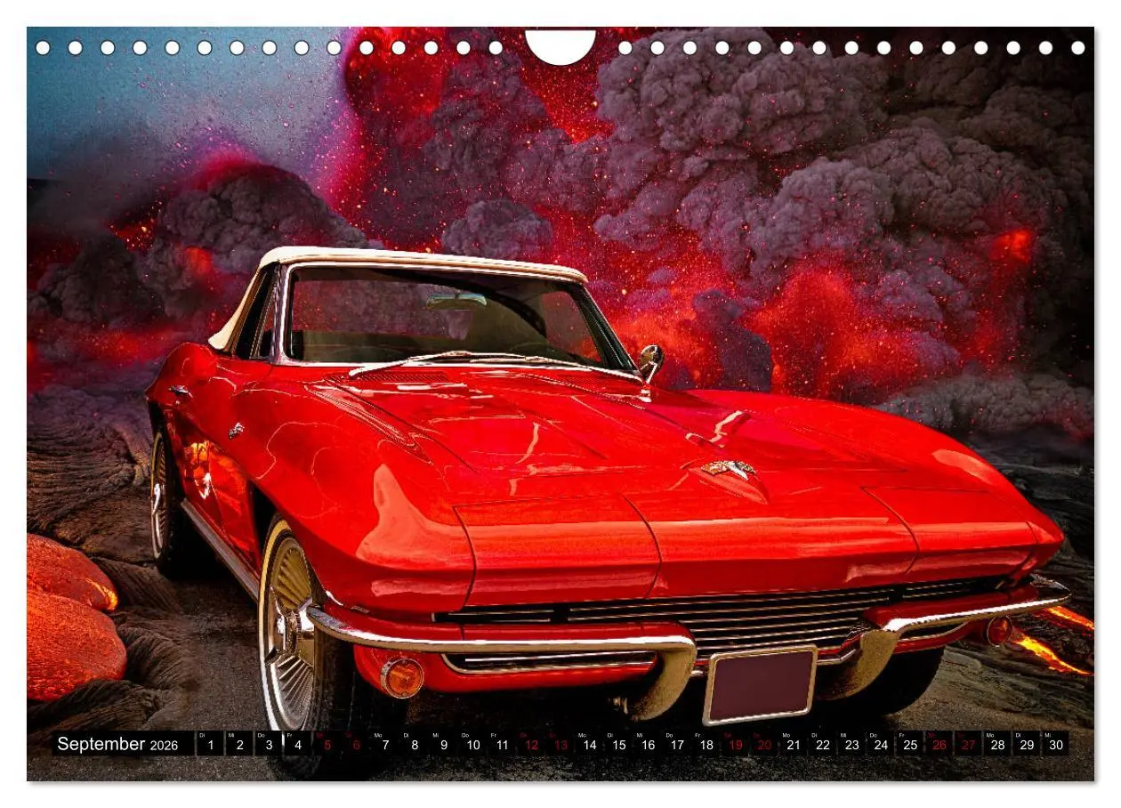 Bild: 9783457828472 | American Classic Cars (Wandkalender 2026 DIN A4 quer), CALVENDO...