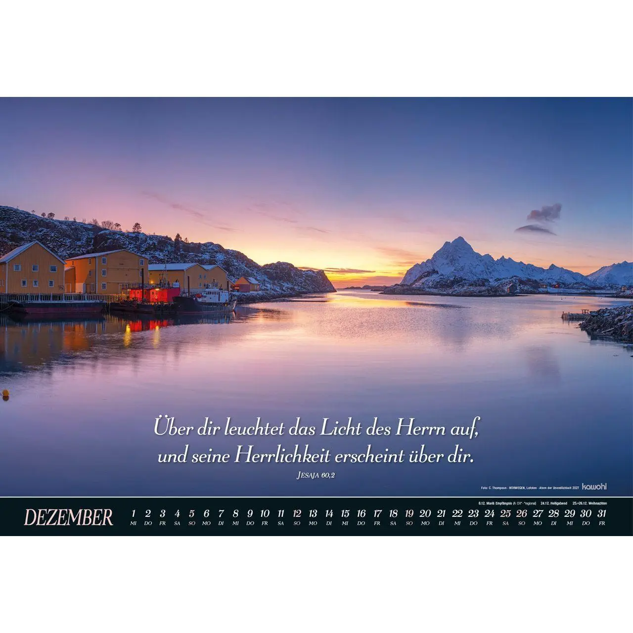 Bild: 9783754828472 | Atem der Unendlichkeit 2027 | Panorama-Kalender | Kalender | 14 S.