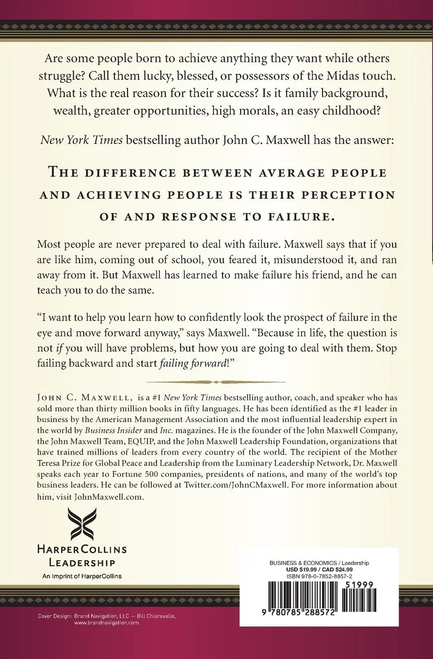 Rückseite: 9780785288572 | Failing Forward | Turning Mistakes Into Stepping Stones for Success