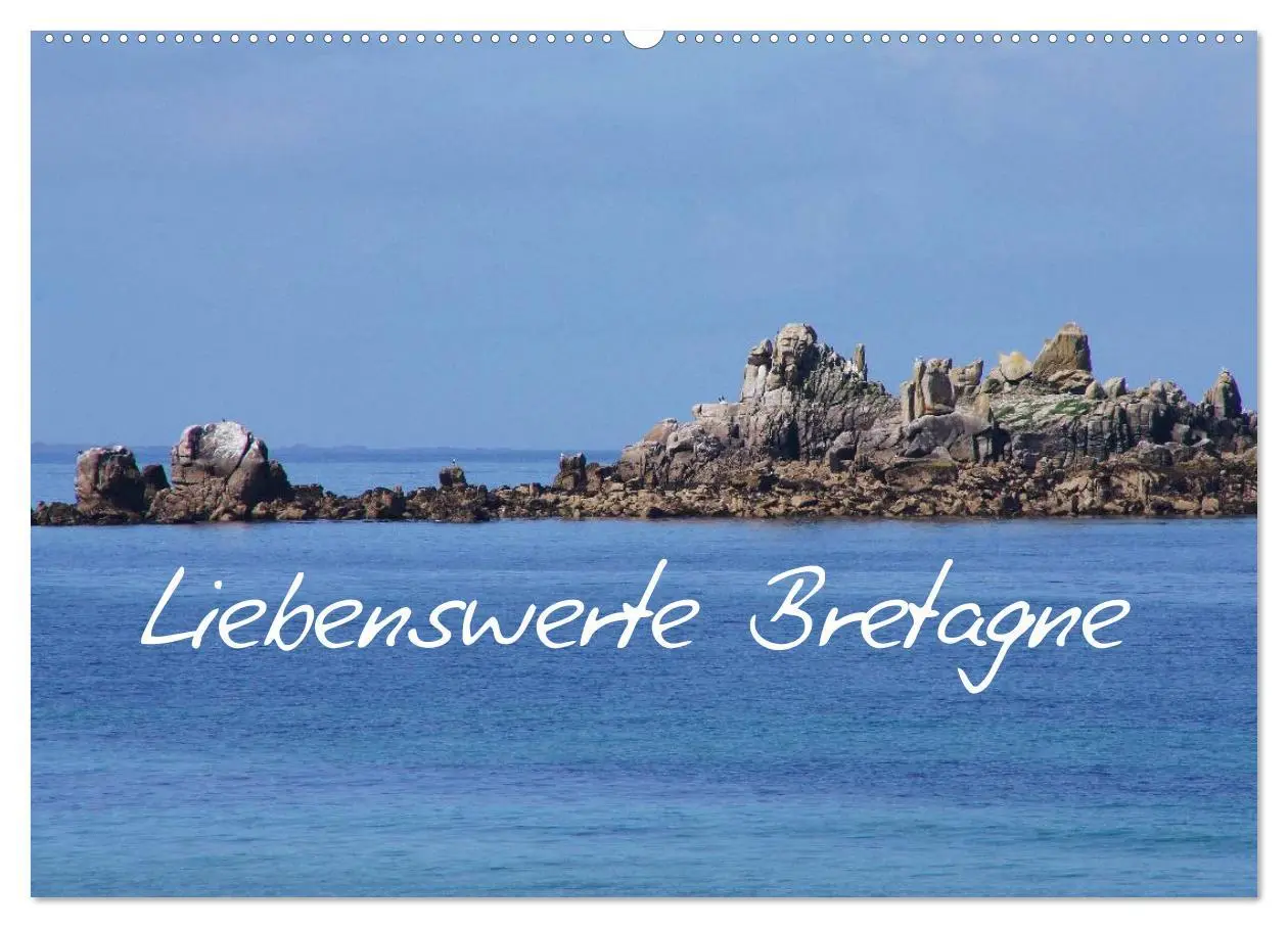 Cover: 9783516148572 | Liebenswerte Bretagne (Wandkalender 2026 DIN A2 quer), CALVENDO...