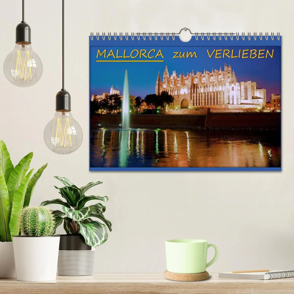 Bild: 9783516208672 | MALLORCA zum VERLIEBEN (Wandkalender 2026 DIN A4 quer), CALVENDO...