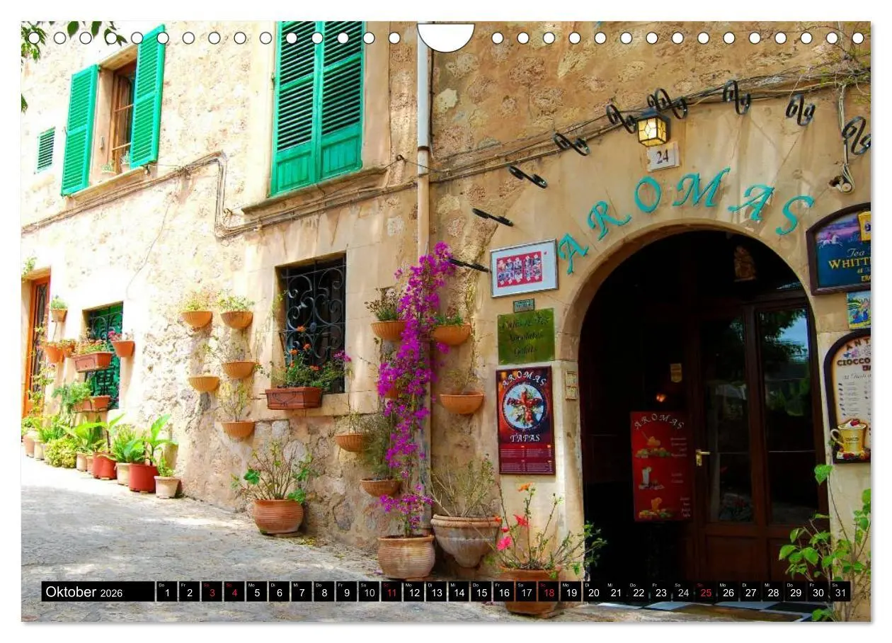Bild: 9783516208672 | MALLORCA zum VERLIEBEN (Wandkalender 2026 DIN A4 quer), CALVENDO...